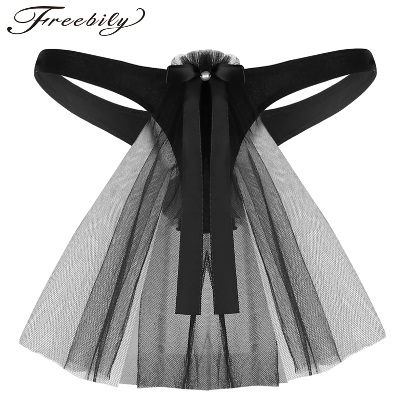 Freebily мужское сексуальное нижнее белье SISSY трусы стринги Свадебные трусики с