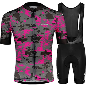 SETS 06 Maillot ciclismo hombre verano RUNCHITA MTB, спортивный костюм, профессиональная велосипедная майка, летний комплект с коротким рукавом, велосипедная спортивная одежда - Цвет: SETS 06