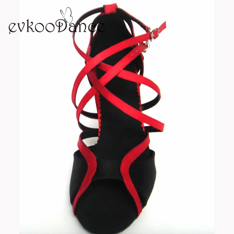 Zapatos De Baile/размеры США 4-12 цвет черный красный удобная женская обувь для латинских