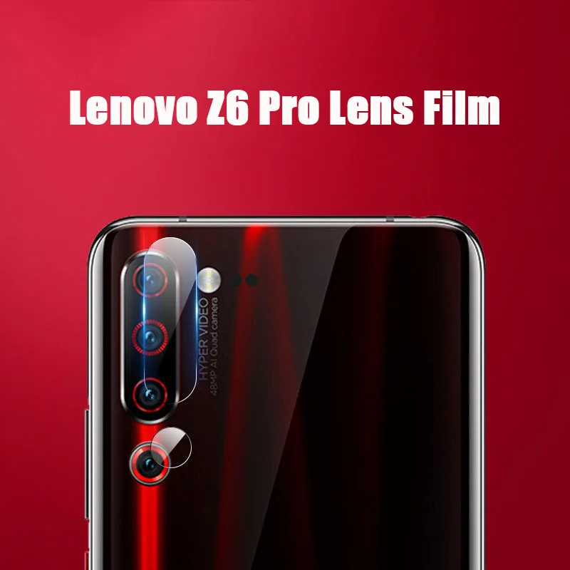 HD гибкое закаленное стекло для Lenovo Z6 Pro задний объектив из закаленного стекла