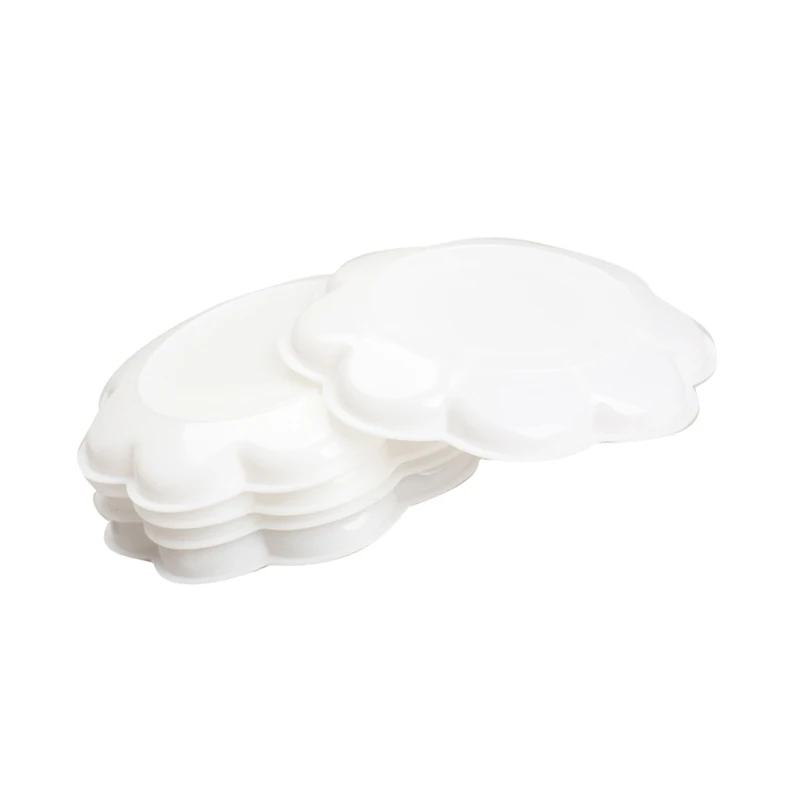 5Pcs Plastic Nail Art Paint Color Mixing Palette Plate Disk Essential Tools OA66 |
