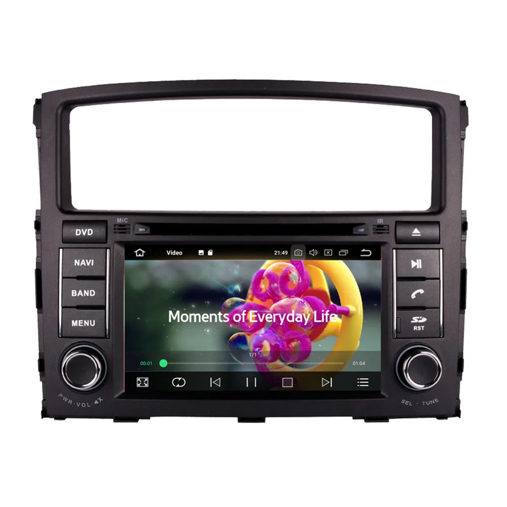 7 дюймовый Android 8 0 Octa Core 4 Гб + 32 ГБ Автомобильный ПК GPS Радио стерео для Mitsubishi Pajero V97