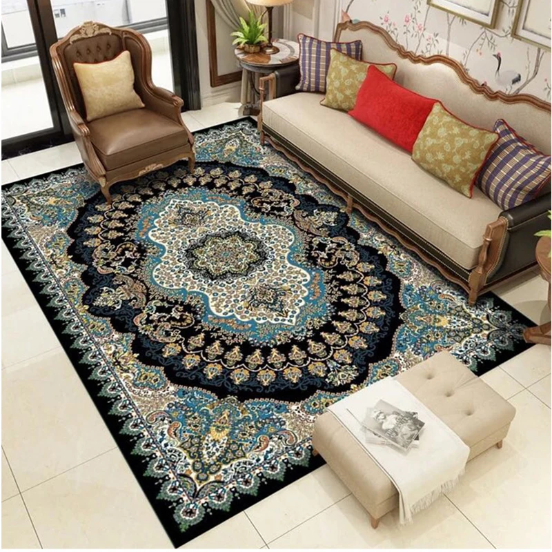 

Persian Style Carpets For Living Room Polypropylene Bedroom Rugs And Carpets Turkey Study Area Rug Coffee Table Floor Mat