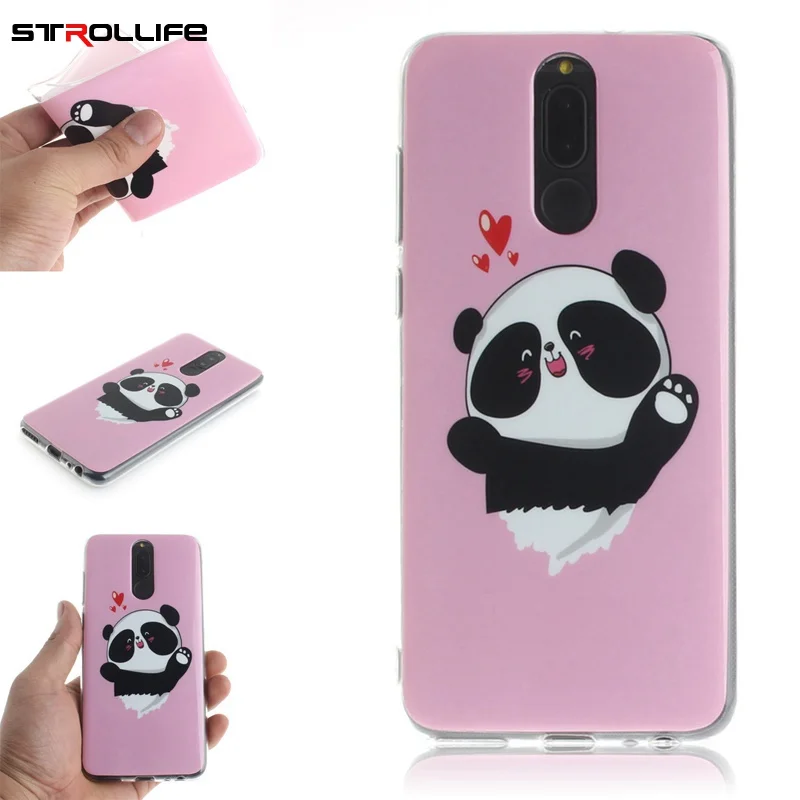 STROLLIFE милый ребенок панда чехол для телефона Huawei p20 Pro прекрасный мультфильм P10 Lite