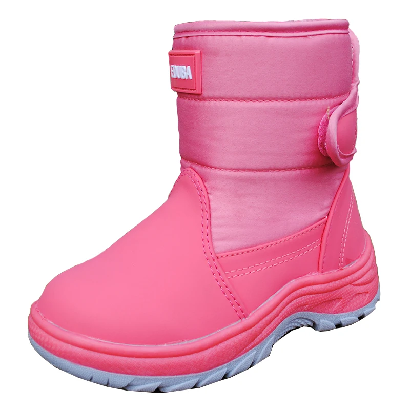 Winter Warm Boots Baby Shoes Fashion Waterproof Children's Snow Girls Boys Perfect Accessories For Kids Unisex | Детская одежда и