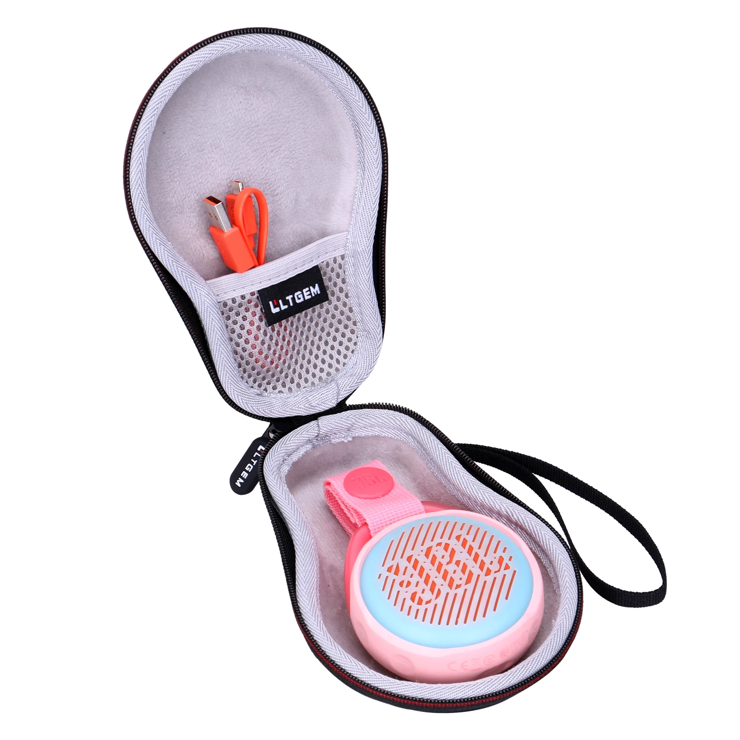 LTGEM EVA черный чехол для переноски JBL Jr.Pop детский портативный bluetooth