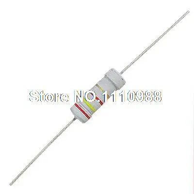 

200 Pcs Through Hole 2W 2.4K Ohm Carbon Film Resistors