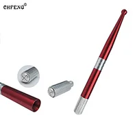 Одноразовые Иглы для татуажа 10 шт 3RL 0,25 мм стерилизованные картриджи иглы для бровей губ Перманентный макияж тату машина источник питания