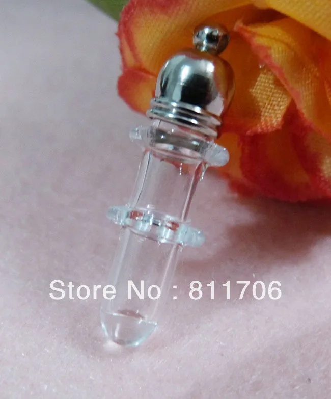 5 мм стекло желая бутылки райс флакон модный кулон орнамент + cap резина --- 150 шт. |