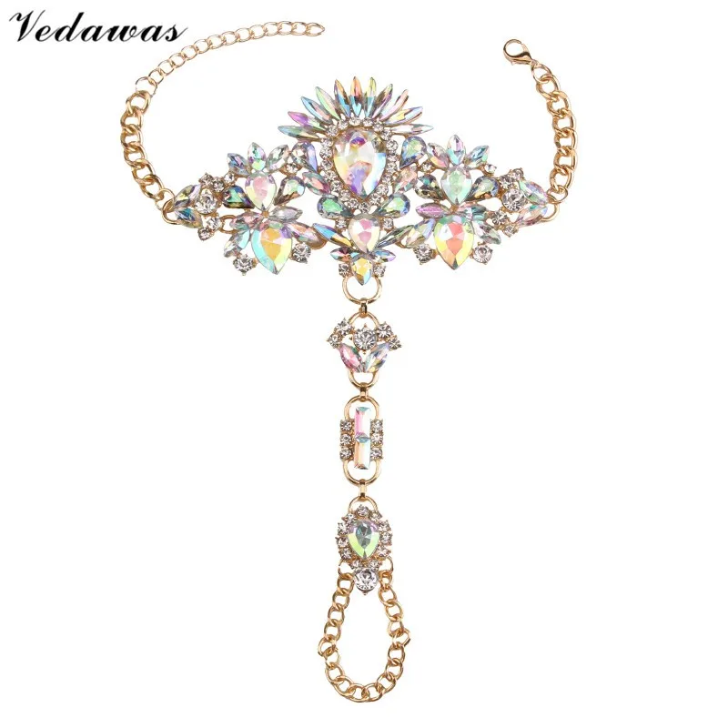 Vedawas, новинка, модные разноцветные Роскошные прозрачные сексуальные пляжные длинные ножные браслеты, женские летние ножные браслеты в стиле бохо, 1 шт., 2320