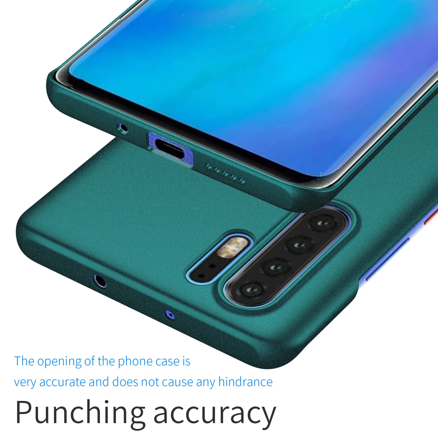 Чехол для Huawei P30 Pro роскошный высококачественный Жесткий Тонкий чехол из