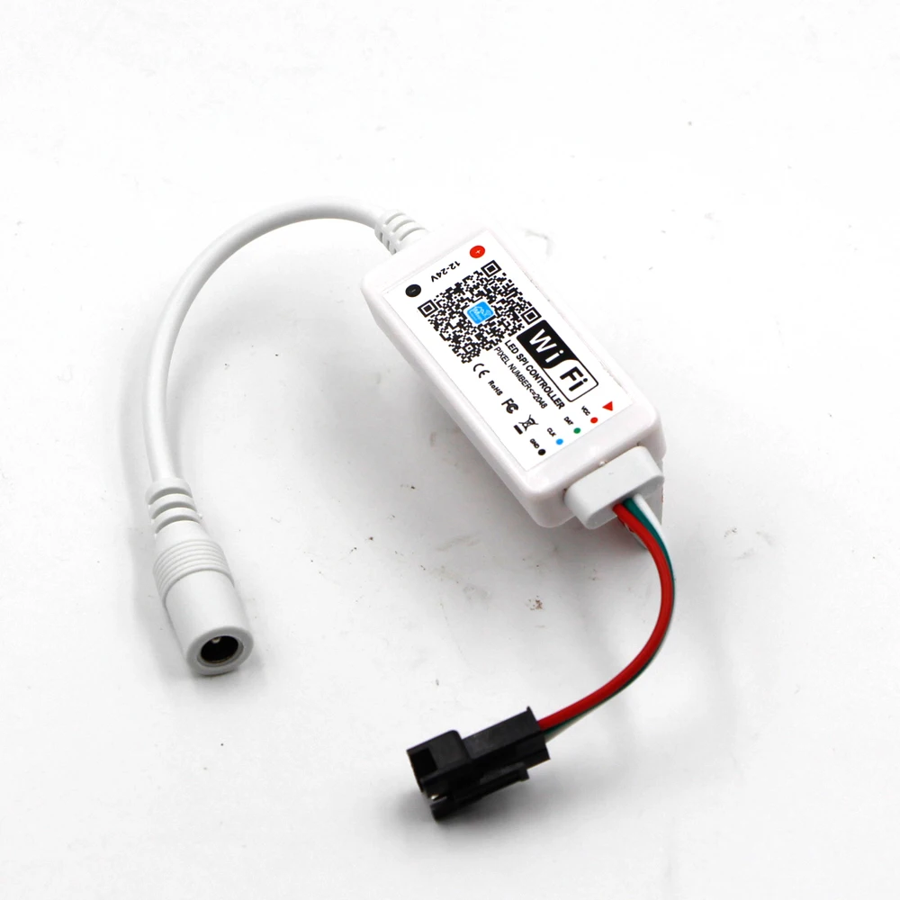 WiFi LED Magic controller Music Smart iOS Android APP DC5V 12В 24В для WS2801 WS2811 LDP6803 SK6812 WS2812B IC Светодиодная