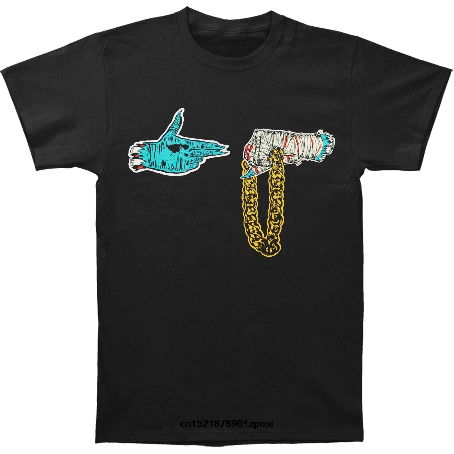 Забавная Футболка мужская новинка футболка Run The Jewels One Two | Мужская одежда