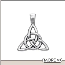 My shape Triqueta Charms колдовство Подвеска для изготовления DIY ожерелье браслет Шарм виканское украшение для мужчин женщин 30 шт