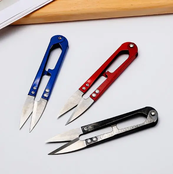 U-образные бытовые ножницы из нержавеющей стали швейные инструменты для вышивки