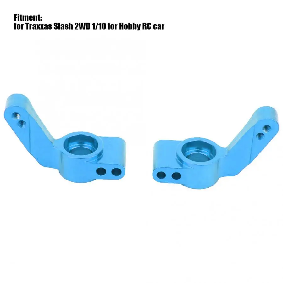 L & R кронштейн для ступицы руля TRAXXAS SLASH 2WD 2 шт./пара алюминиевый сплав модель