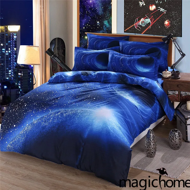 Наборы постельных принадлежностей с 3D принтом комплекты пододеяльников для