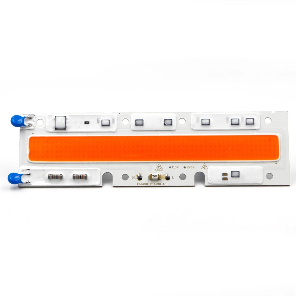 Полный ассортимент 380 840nm COB Чип Фито лампы 30 Вт 50 70 diy растет свет для растений