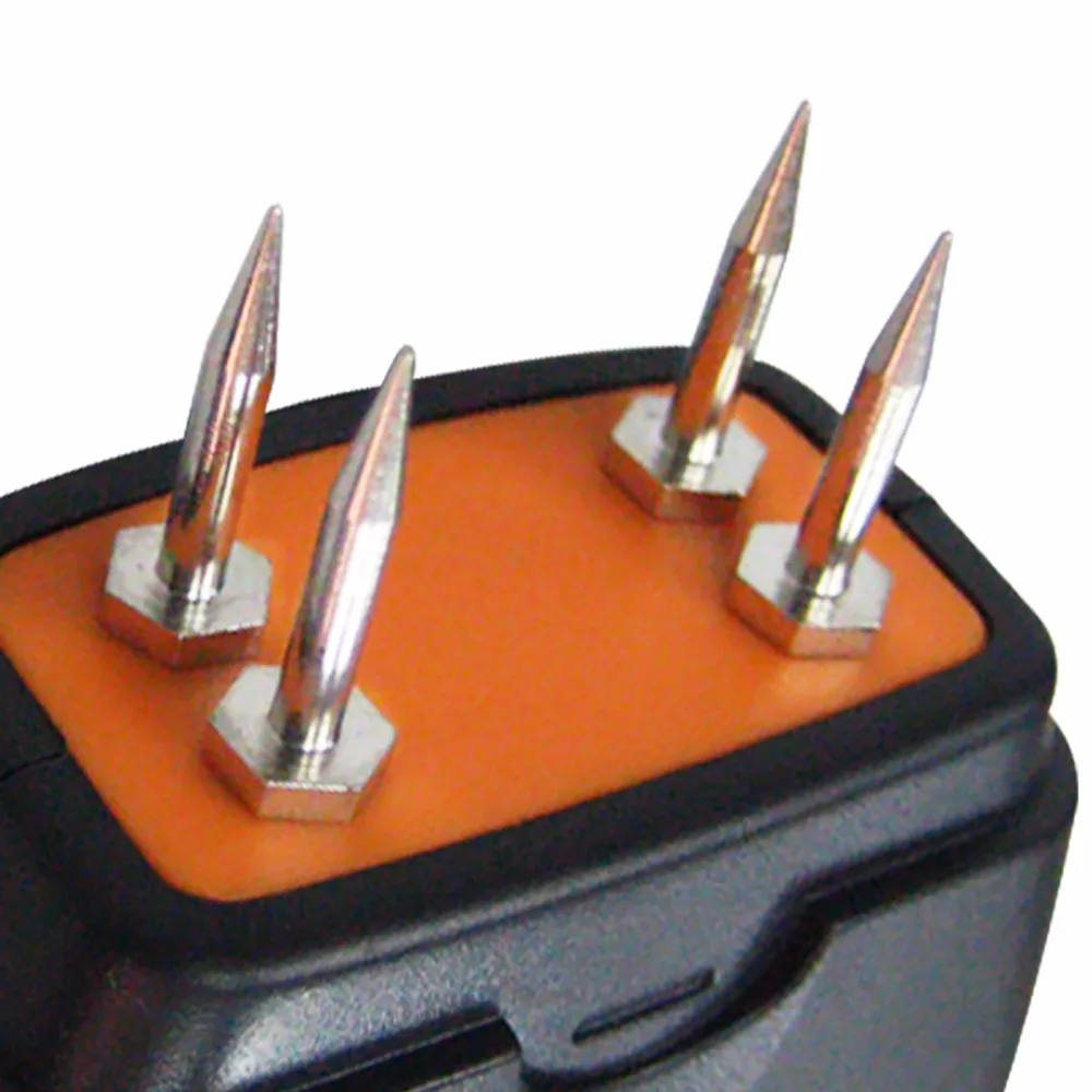 Цифровой 4 Pin измеритель влажности древесины 5%-40% Диапазон измерений с автоматическим режимом удержания данных Высокая Разрешение большой ЖК-дисплей Экран