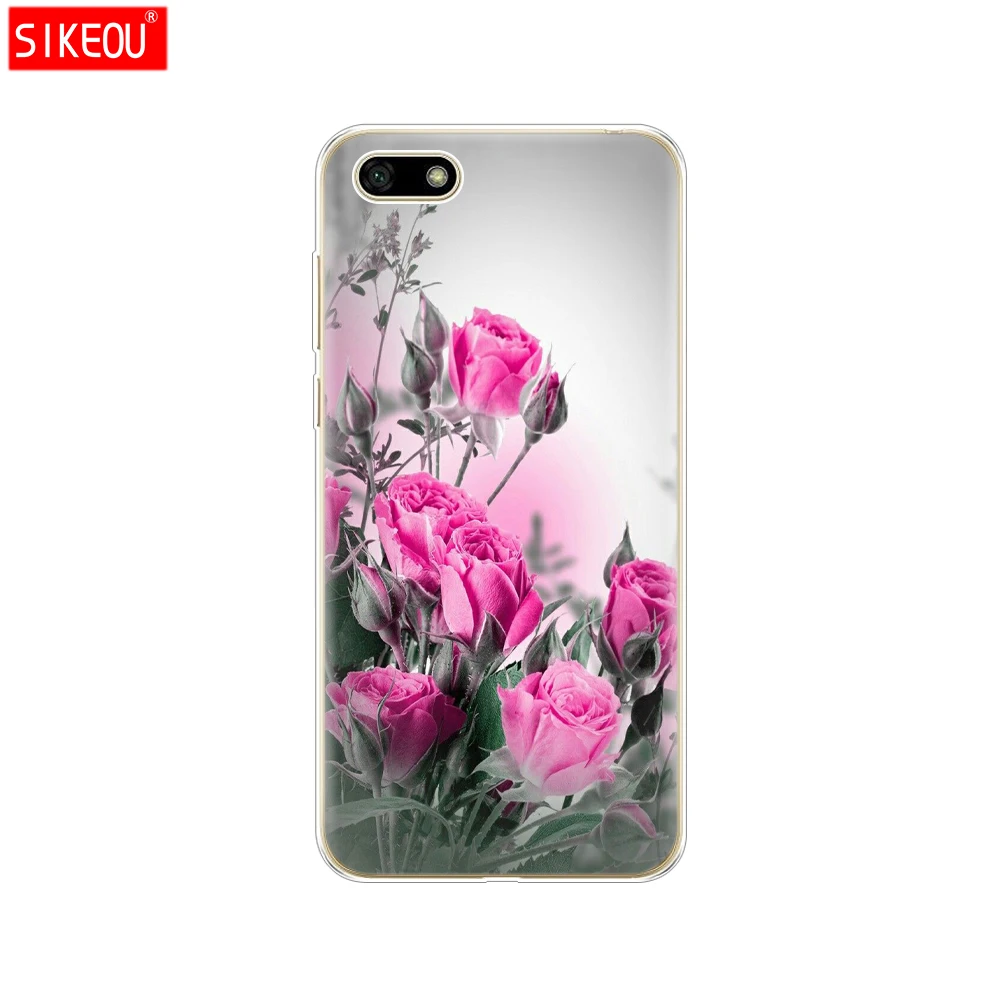 Для huawei Honor 7 S 5,4" Чехол huawei 7 S чехол мягкий TPU различные Coque Honor 7 S 7 S чехол для телефона Fundas для huawei Honor7S цветок - Цвет: 12072