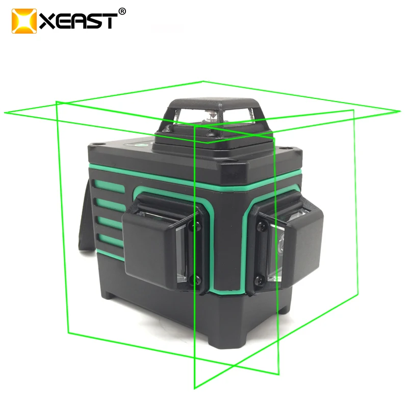 Лазерный уровень XEAST 12 линий 3D горизонтальный и вертикальный