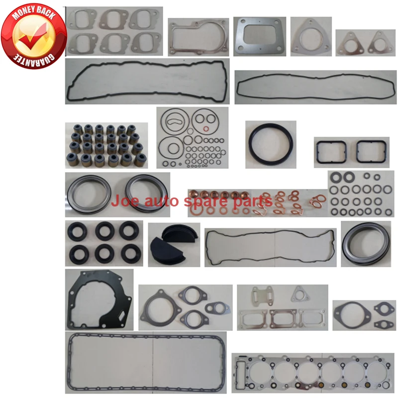 Комплект полной прокладки двигателя 6HK1 6HK1T TC для Isuzu Hitachi EX300 7 Offway ZAXIS 330 350 Fiat Earth
