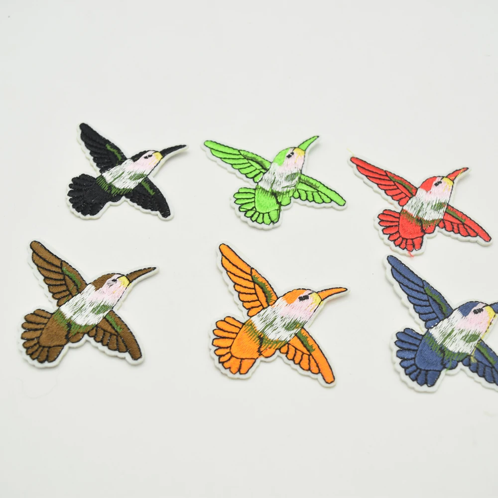 30 шт. патч с аппликацией для пришивания в виде маленькой птицы | Дом и сад