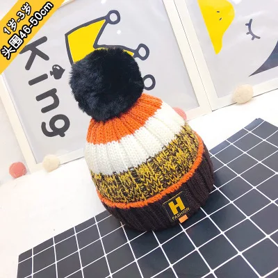 2018 New winter autumn caps for girls Children's cap baby newborn photography props hat Boys Hats Knit w57 | Детская одежда и