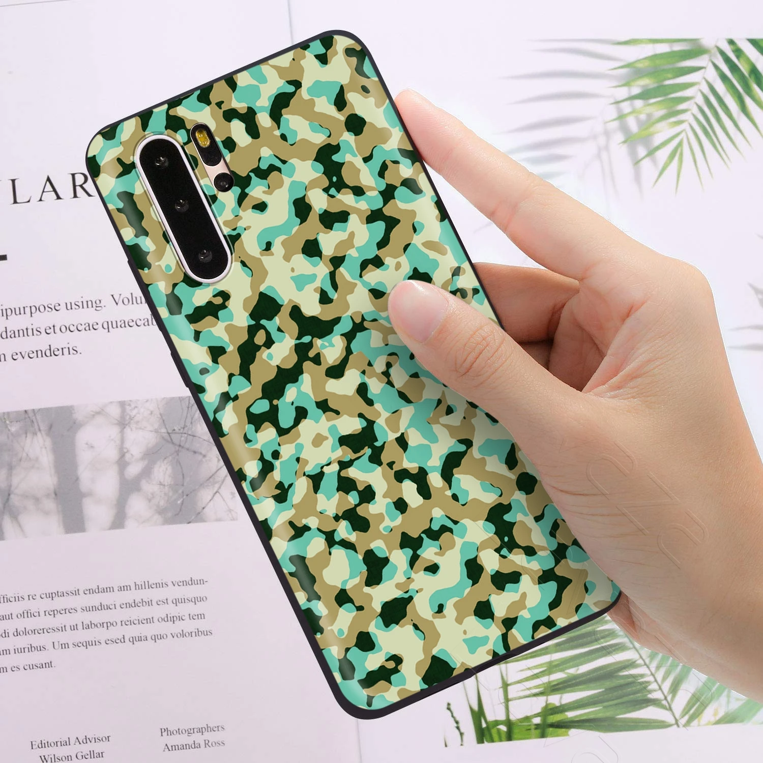 Lavaza армейский зеленый камуфляжный чехол для Huawei Mate Y7 Y9 P8 P9 P10 P20 P30 P40 Max Lite Pro P Smart Mini |