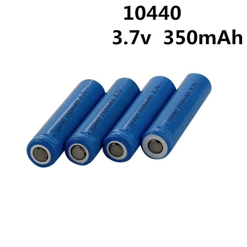 2 шт./лот очень дешевый Vbatty ICR 10440 350mah 3 7 V литий-ионный аккумулятор с плоским верхом