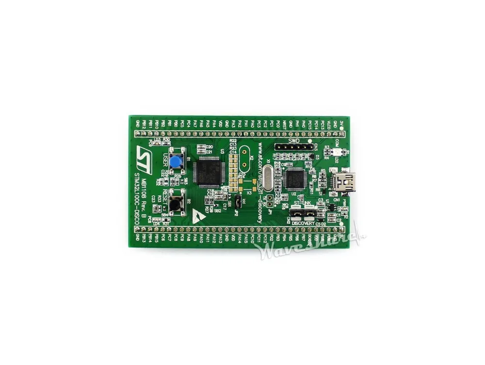 ST оригинальный STM32L100C-DISCO 32L100CDISCOVERY комплект обнаружения с STM32L100RC MCU встроенный