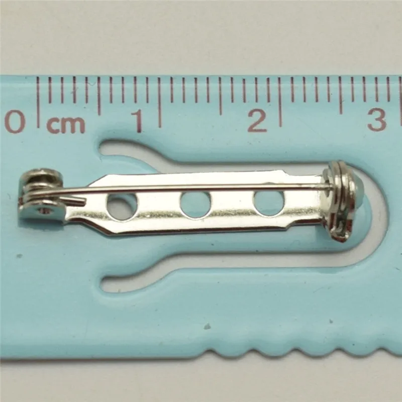 100 шт. 25 мм флейта блокировки с застежкой защелкой|bar pins|bar pin backspin back |