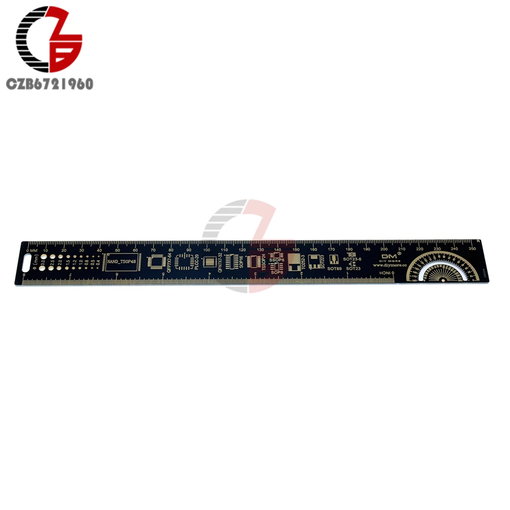 25 см исходная линейка PCB v2 - 8 &quotPCB упаковочные блоки для электронных инженеров