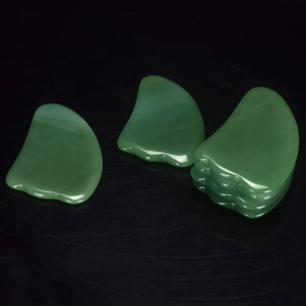 6PCS Natural jade scraping plate agate board facial beauty massager. | Дом и сад