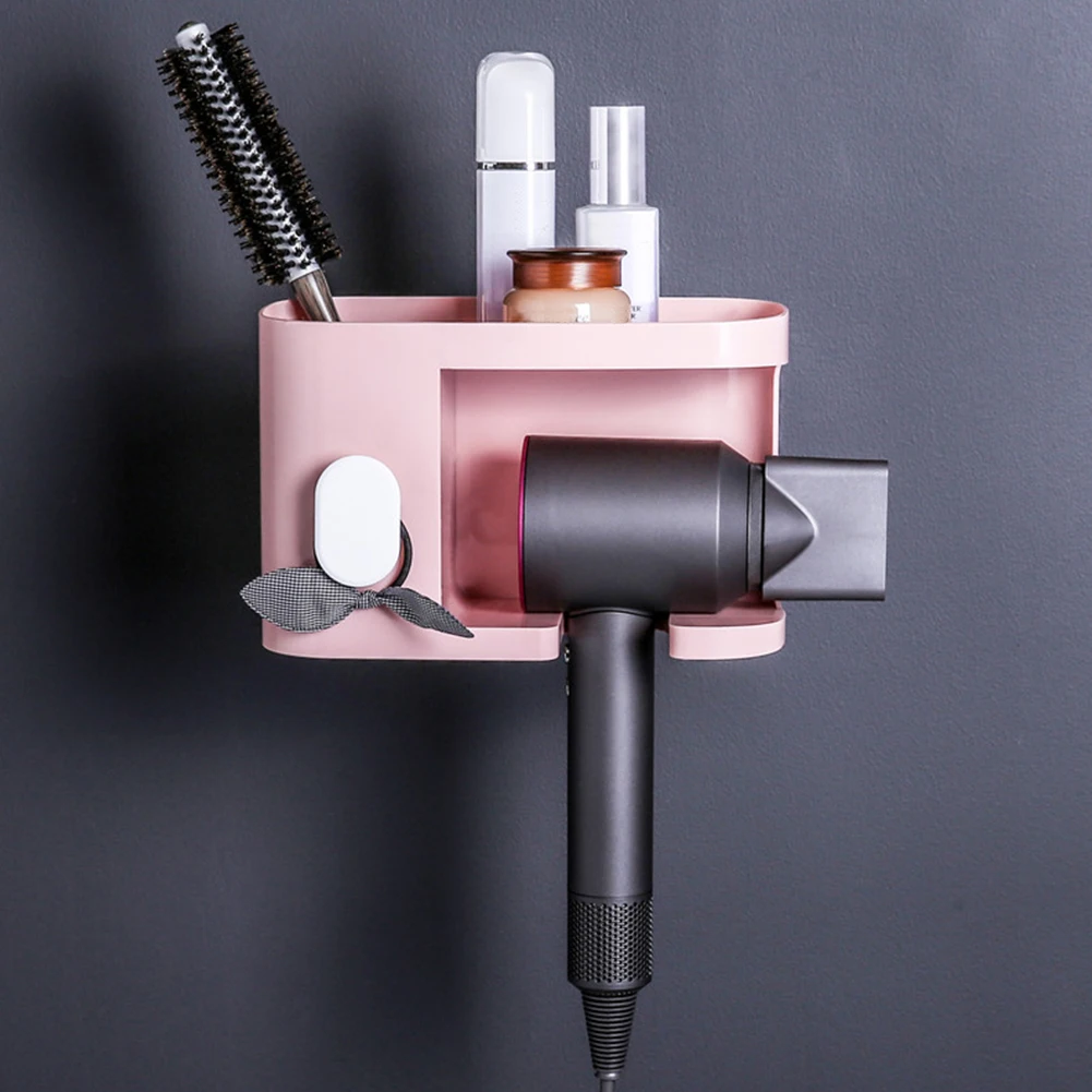 Фен для волос стойка хранения кронштейнов ABS домашний держатель Туалет дырокол