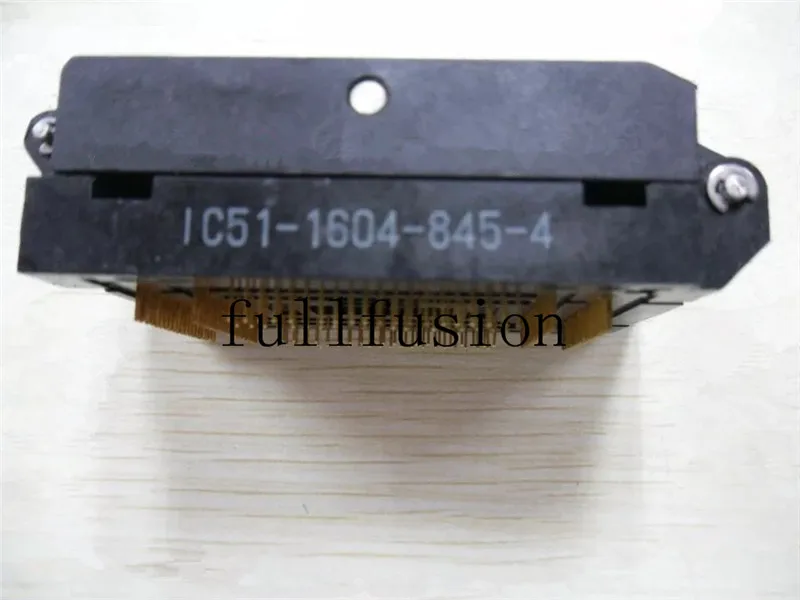 IC51 1604 845 4 Yamaichi IC тестовая розетка QFP160P 0 65 мм Шаг горения в розетке|Промышленные