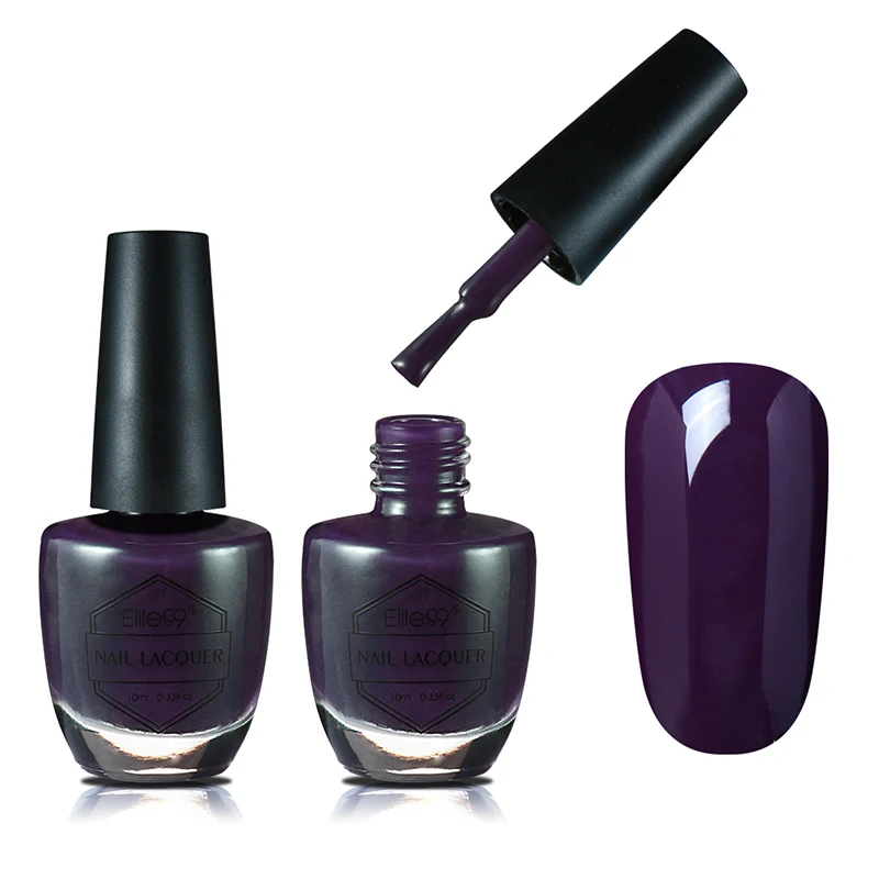 Elite99 10 мл Лак Для Ногтей Стойкий великолепный Vernis a Ongle Nagellak маникюрная эмаль для ногтей DIY - Цвет: 1417