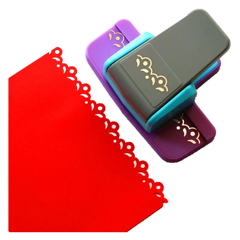 Новый стиль необычный дырокол для границ номер 6 рельефное тиснение из