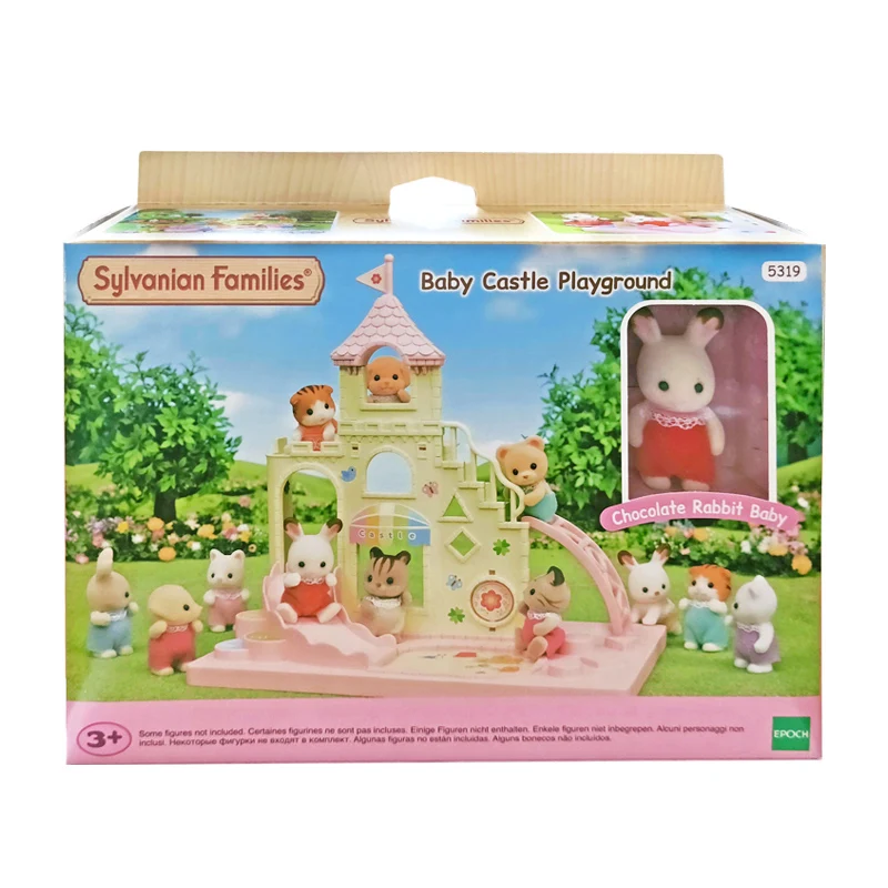 Игрушечный домик для кукол детский замок игровая площадка фигурка игровой набор