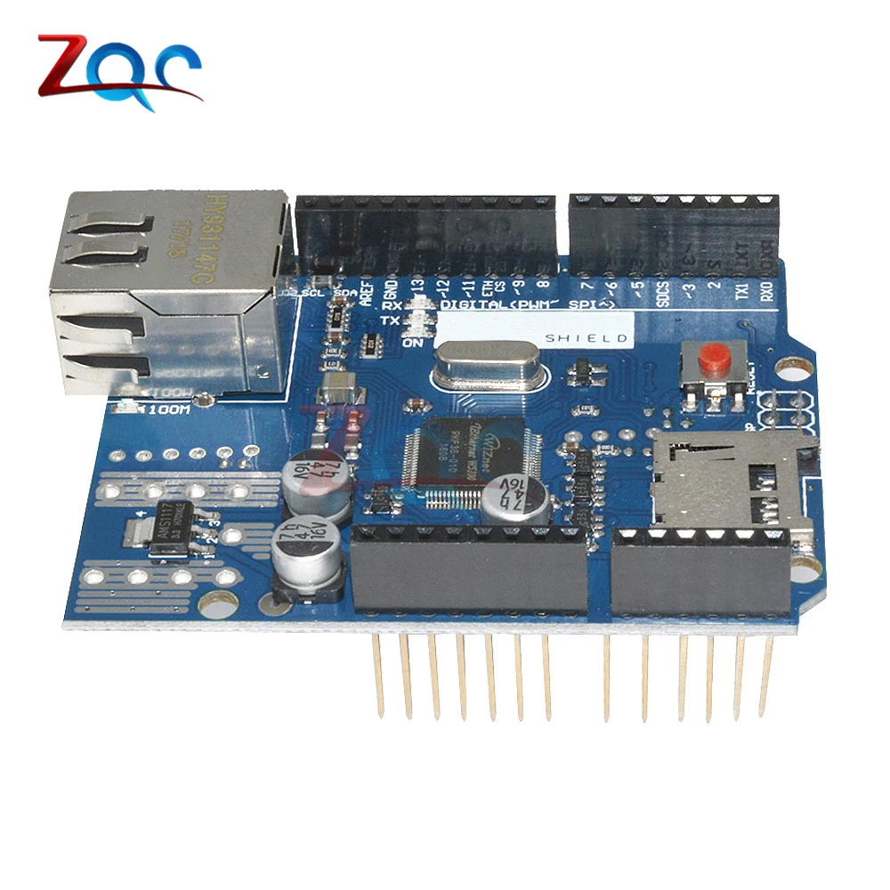 Lan Ethernet W5100 R3 Щит Модуль Micro-SD TCP/IP макетная плата сети для Arduino Duem Mega 2560 One |