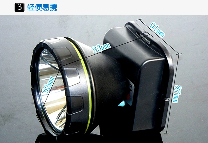 Заводская цена 2 шт./лот 30 Вт 18650 перезаряжаемый светодиодный налобный фонарь T6 6600