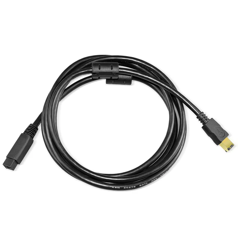 

1.5m 3m 5m 10m IEEE1394 data cable 6P to 9P firewire800 to 400 male to male double shield Pure copper core double magnetic ring