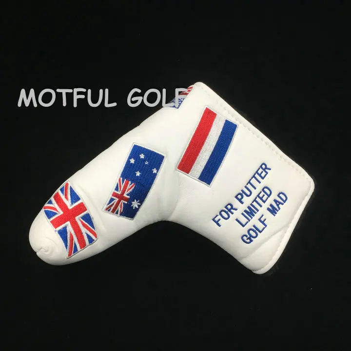 Чехол для головы с изображением клюшки гольфа флага сумасшедшего цвета защитные