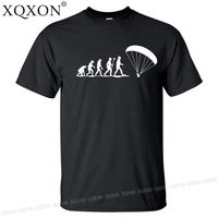 new evolution paragliding new man clothes t shirt paragliding design print men t shirt tops k97