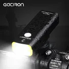 Светодиодный светильник Gaciron для велосипеда, 400 люмен, водонепроницаемый, MTB, дорожный, велосипедный, с 5 режимами работы, USB, передний светильник на руль