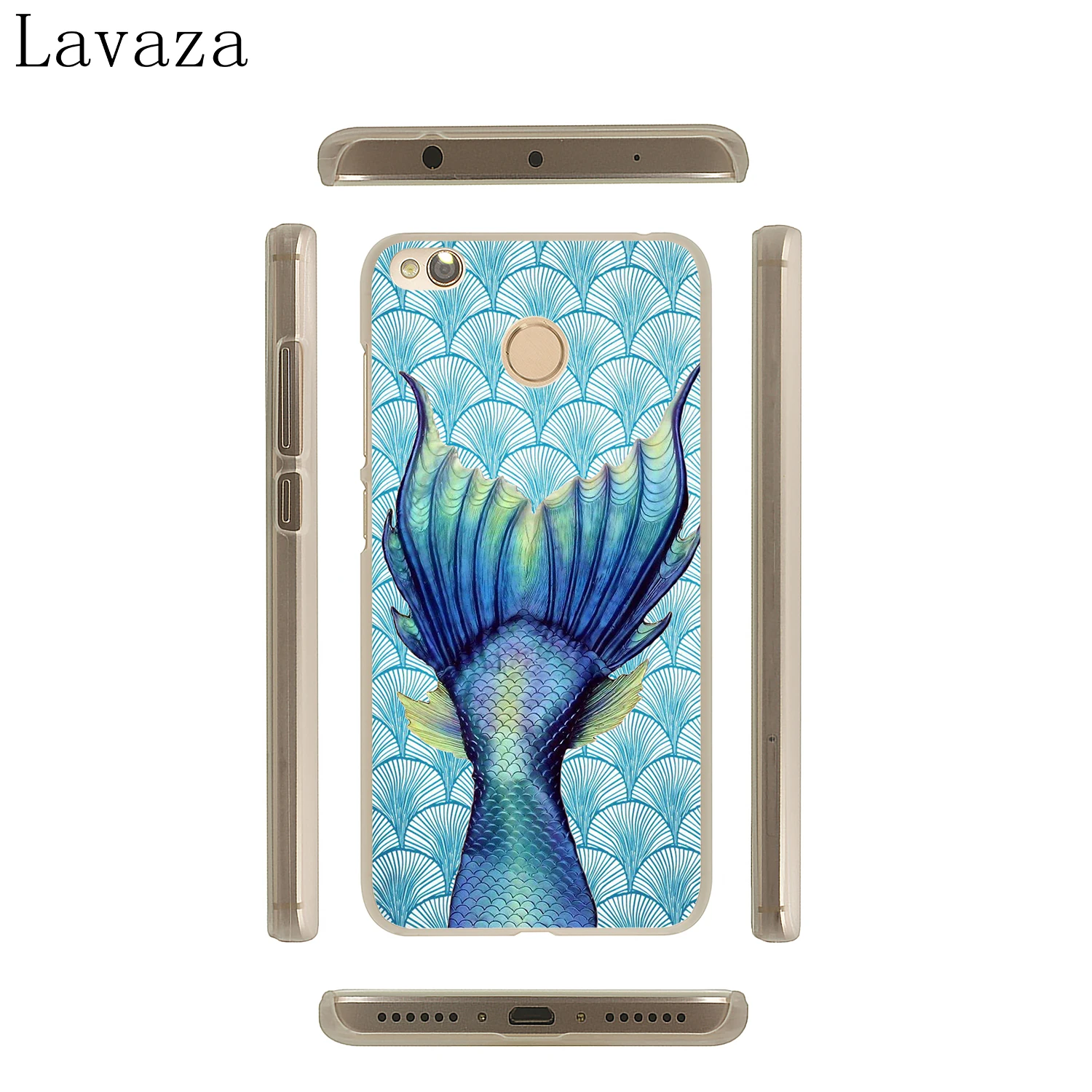 Чехол для телефона Lavaza Mermaid Fish Scale Xiaomi MI 9 9T A3 Pro CC9 CC9E 8 SE A2 Lite A1 pocophone f1 6 6X 5S 5X MAX