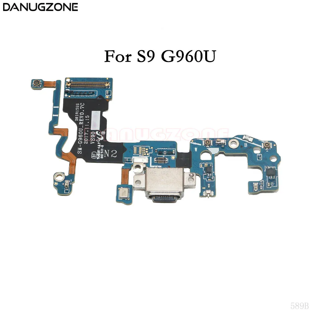Usb разъем для зарядки док-станция разъем гибкий кабель для samsung Galaxy S9 G960F G960U G9600 SM-G960F/U SM-G9600 - Цвет: For G960U