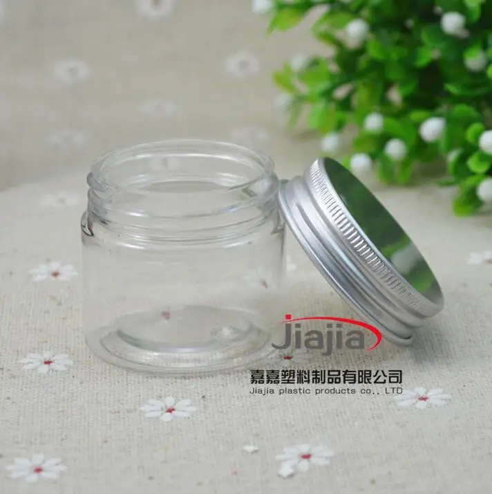 Зеленая/прозрачная/коричневая банка для домашних животных 25 г пластиковая с