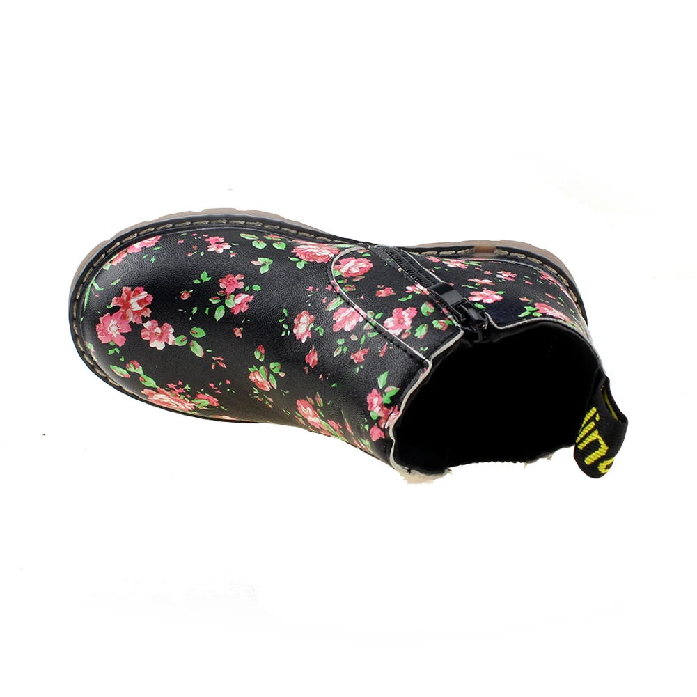 MSMAX Цветочные ботильоны для мальчиков и девочек водонепроницаемая непромокаемая