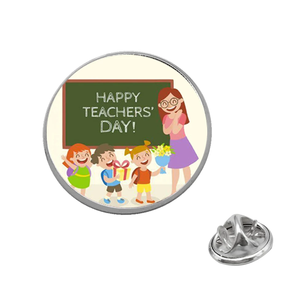 Модные броши с надписью супер учителя значок для женщин мужчин одежда шляпа